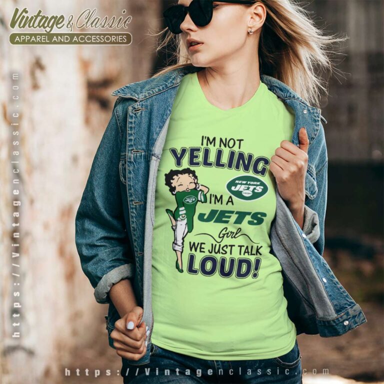 Im Not Yelling New York Jets Im A Jets Girl V Neck TShirt1 Im Not Yelling New York Jets Im A Jets Girl V Neck TShirt1