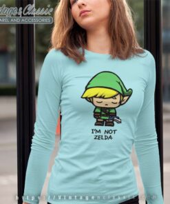 Im Not Zelda Fan Artwork The Legend Of Zelda Long Sleeve Tee