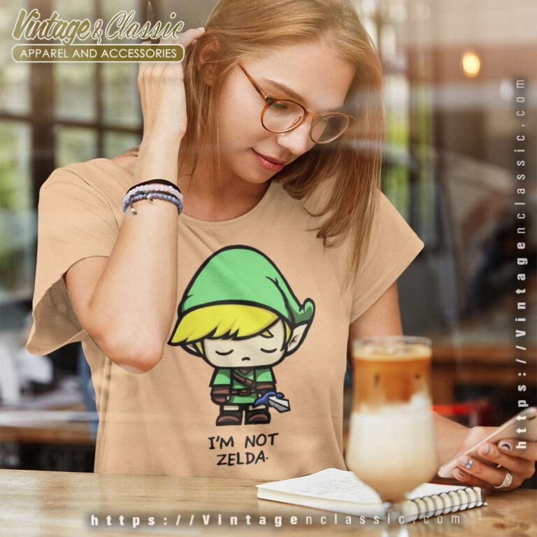 Im Not Zelda Fan Artwork The Legend Of Zelda Women TShirt Im Not Zelda Fan Artwork The Legend Of Zelda Women TShirt