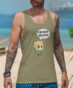 Im Not Zelda Link The Legend Of Zelda Tank Top Racerback