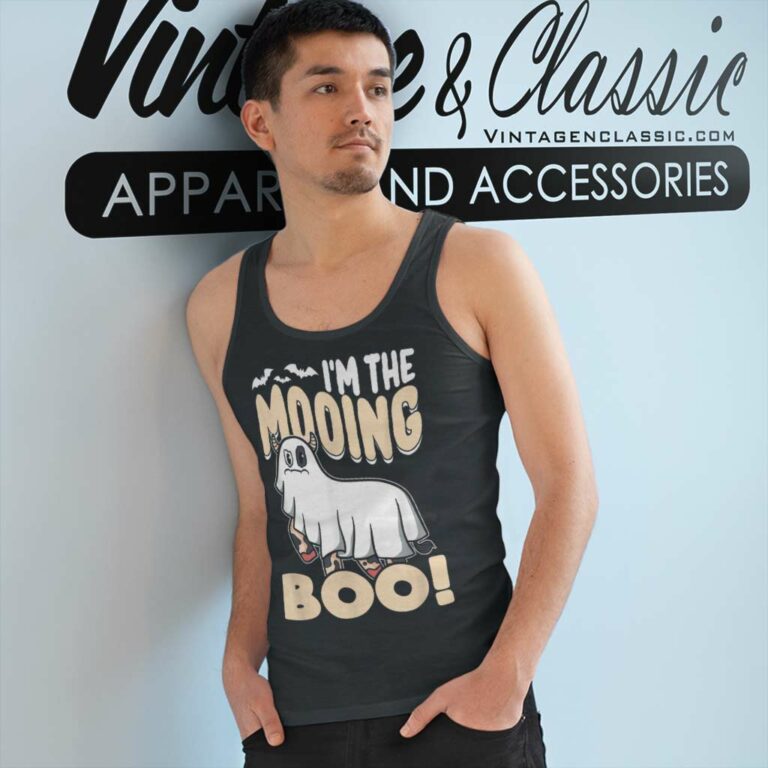 Im The Mooing Boo Ghost Cows Moo Cow Halloween Tank Top Racerback Im The Mooing Boo Ghost Cows Moo Cow Halloween Tank Top Racerback
