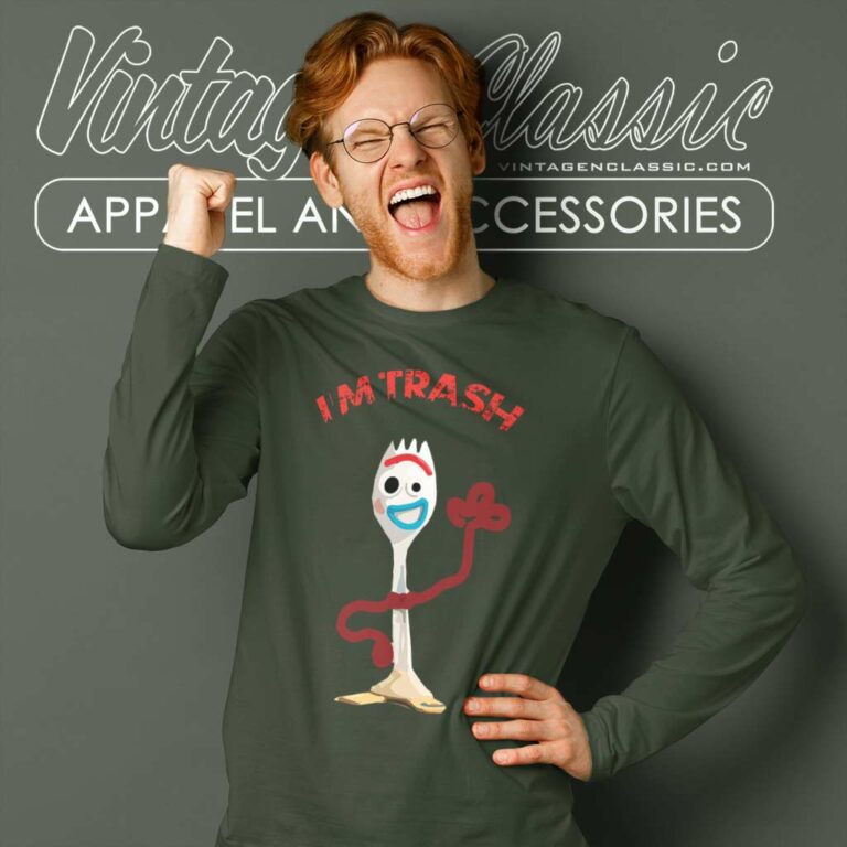 Im Trash Forky Toy Story Long Sleeve Tee Im Trash Forky Toy Story Long Sleeve Tee
