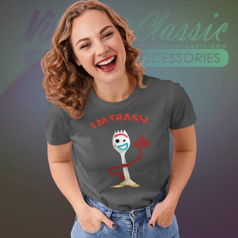 Im Trash Forky Toy Story Women TShirt Im Trash Forky Toy Story Women TShirt