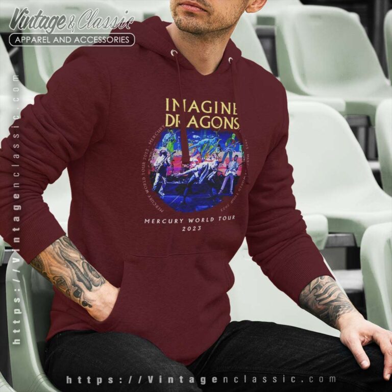 Imagine Dragons Band Mercury World Tour New Album 2023 Hoodie Imagine Dragons Band Mercury World Tour New Album 2023 Hoodie