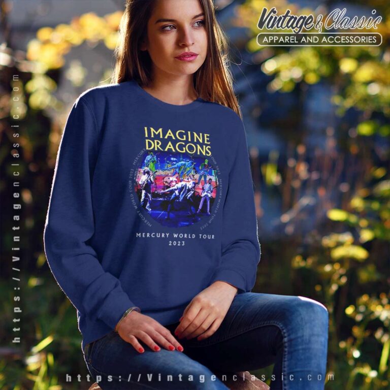 Imagine Dragons Band Mercury World Tour New Album 2023 Sweatshirt Imagine Dragons Band Mercury World Tour New Album 2023 Sweatshirt