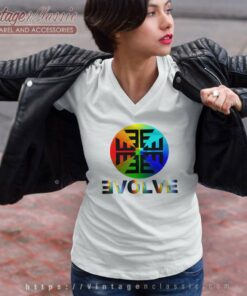 Imagine Dragons Shirt Evolve World Tour V Neck TShirt
