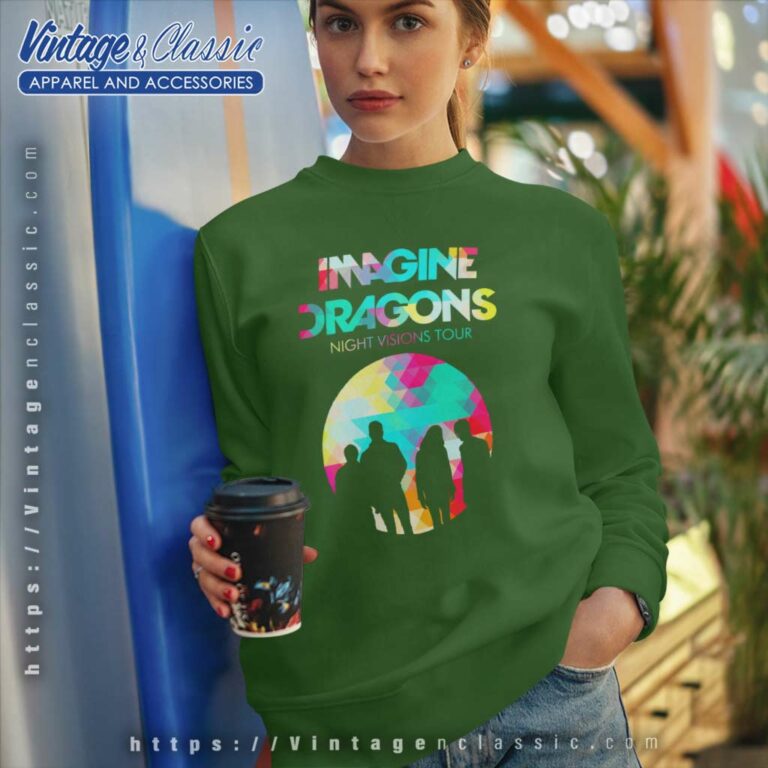 Imagine Dragons Shirt Night Visions Tour Sweatshirt Imagine Dragons Shirt Night Visions Tour Sweatshirt
