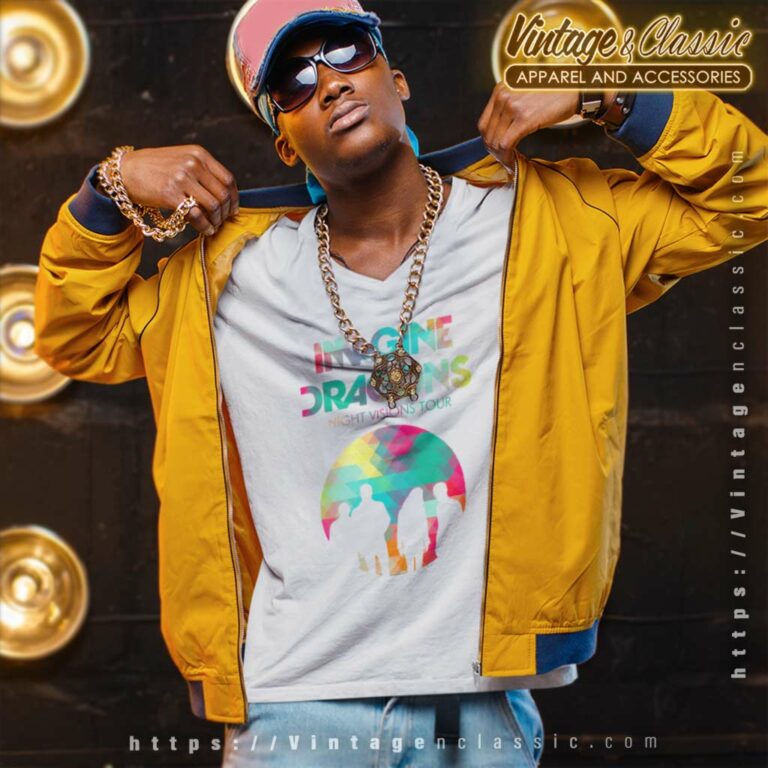 Imagine Dragons Shirt Night Visions Tour V Neck TShirt Imagine Dragons Shirt Night Visions Tour V Neck TShirt