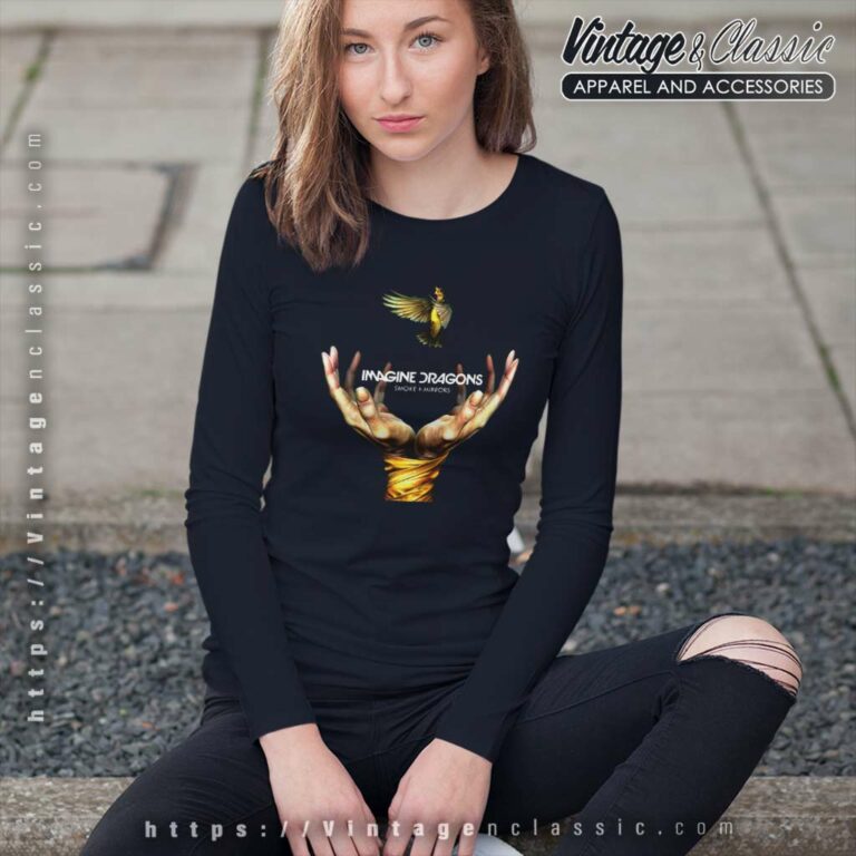 Imagine Dragons Shirt Smoke And Mirrors Tour Long Sleeve Tee Imagine Dragons Shirt Smoke And Mirrors Tour Long Sleeve Tee