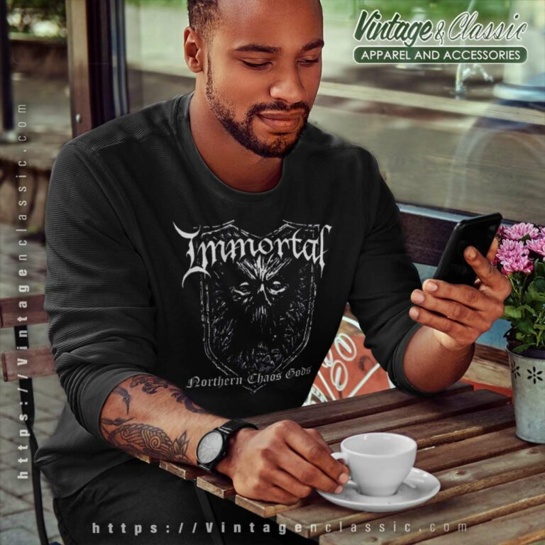 Immortal Shirt Northern Chaos Gods Sweatshirt Immortal Shirt Northern Chaos Gods Sweatshirt