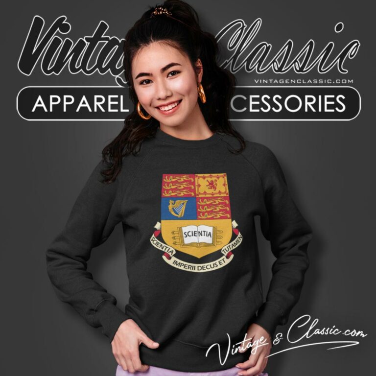 Imperial College London Crest Logo Sweatshirt Imperial College London Crest Logo Sweatshirt