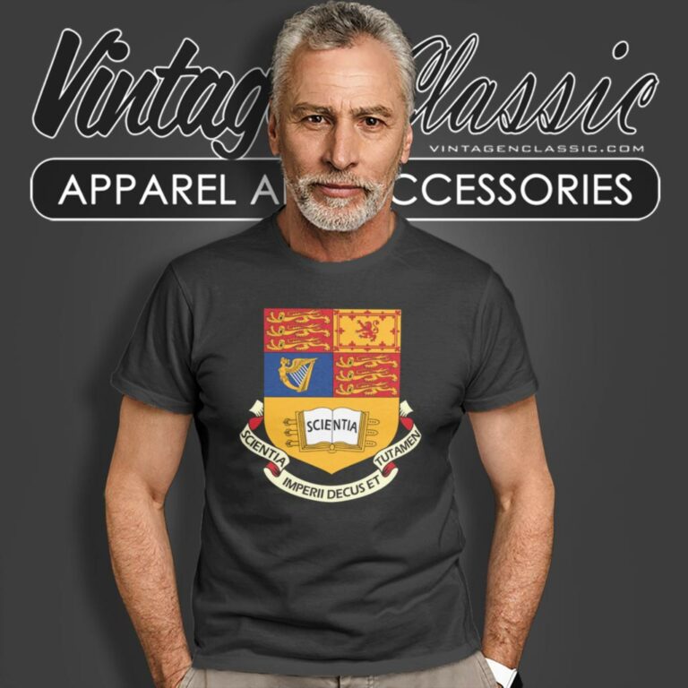 Imperial College London Crest Logo T Shirt Imperial College London Crest Logo T Shirt