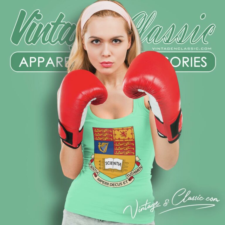 Imperial College London Crest Logo Tank Top Racerback Imperial College London Crest Logo Tank Top Racerback