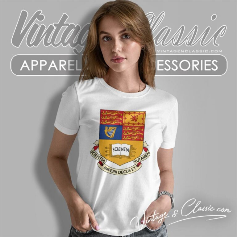 Imperial College London Crest Logo Women T Shirt Imperial College London Crest Logo Women T Shirt
