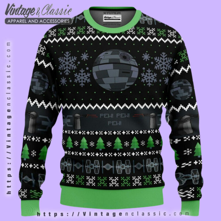 Imperial Death Star Wars Ugly Christmas Sweater Ugly Christmas Sweater Imperial Death Star Wars Ugly Christmas Sweater Ugly Christmas Sweater