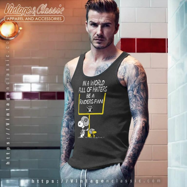 In A World Full Of Haters Be A Las Vegas Raiders Snoopy Tank Top Racerback In A World Full Of Haters Be A Las Vegas Raiders Snoopy Tank Top Racerback