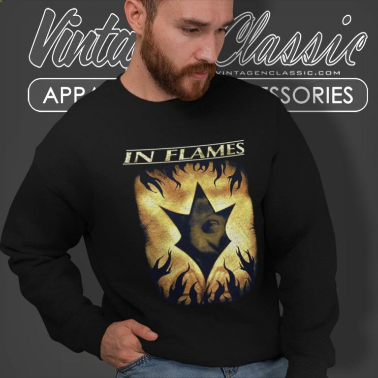 In Flames Album Cover Sweatshirt In Flames Album Cover Sweatshirt