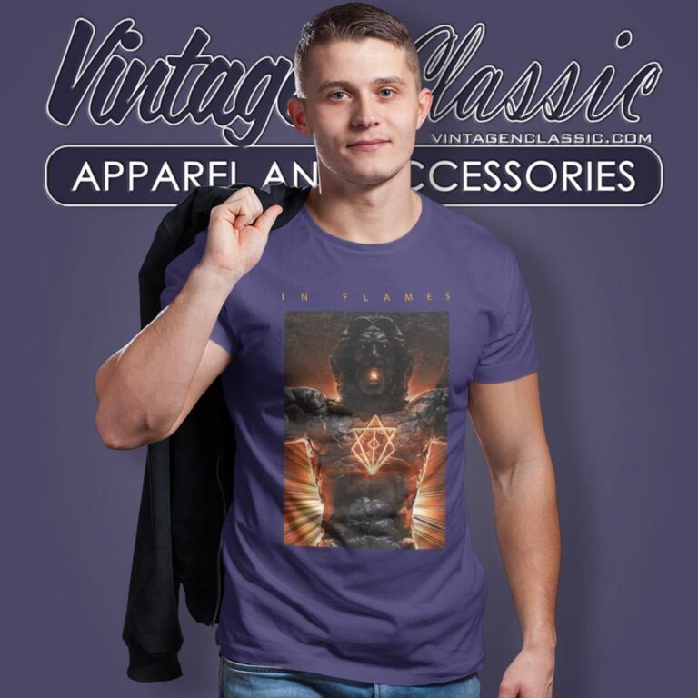 In Flames Clayman 2020 T Shirt In Flames Clayman 2020 T Shirt