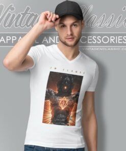 In Flames Clayman 2020 V Neck TShirt