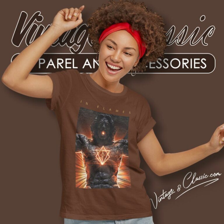 In Flames Clayman 2020 Women T Shirt In Flames Clayman 2020 Women T Shirt