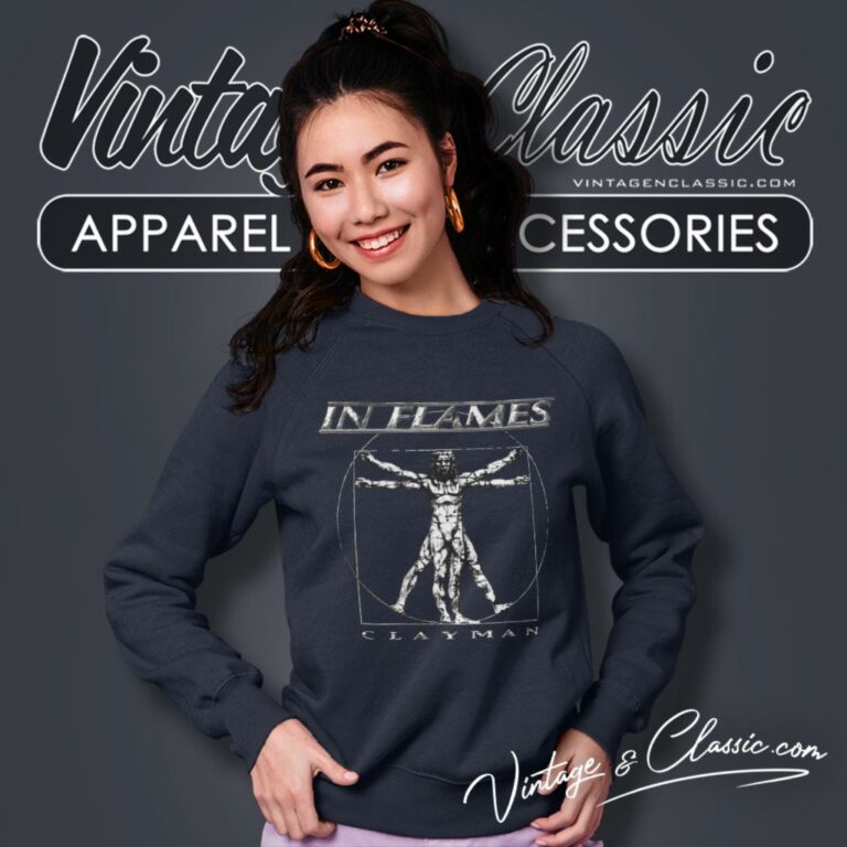 In Flames Clayman Sweatshirt In Flames Clayman Sweatshirt