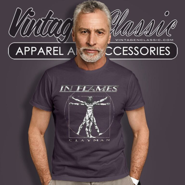 In Flames Clayman T Shirt In Flames Clayman T Shirt