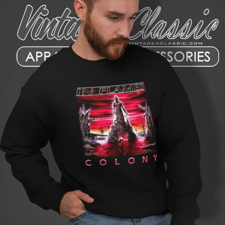 In Flames Colony Sweatshirt In Flames Colony Sweatshirt