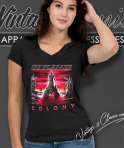 In Flames Colony V Neck TShirt