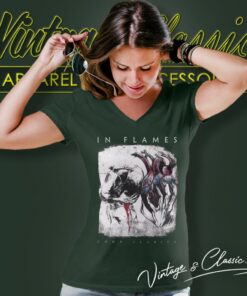 In Flames Come Clarity V Neck TShirt