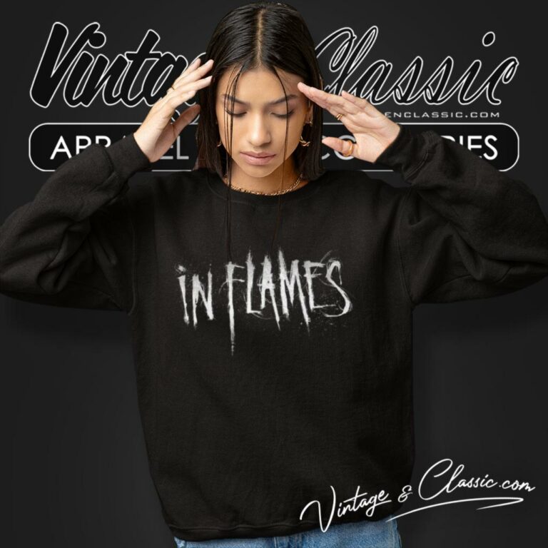 In Flames Countdown Sweatshirt In Flames Countdown Sweatshirt
