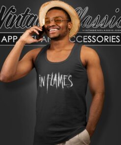 In Flames Countdown Tank Top Racerback