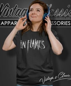 In Flames Countdown Women T Shirt