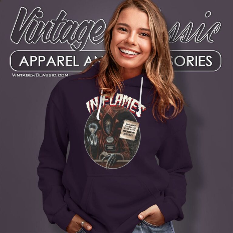 In Flames Creep Show Hoodie In Flames Creep Show Hoodie