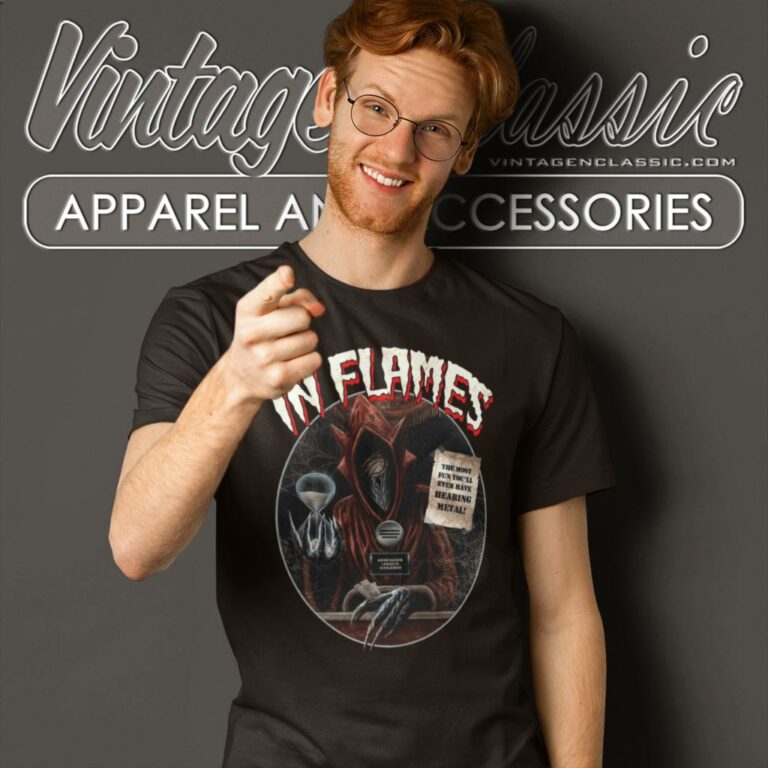 In Flames Creep Show T Shirt In Flames Creep Show T Shirt