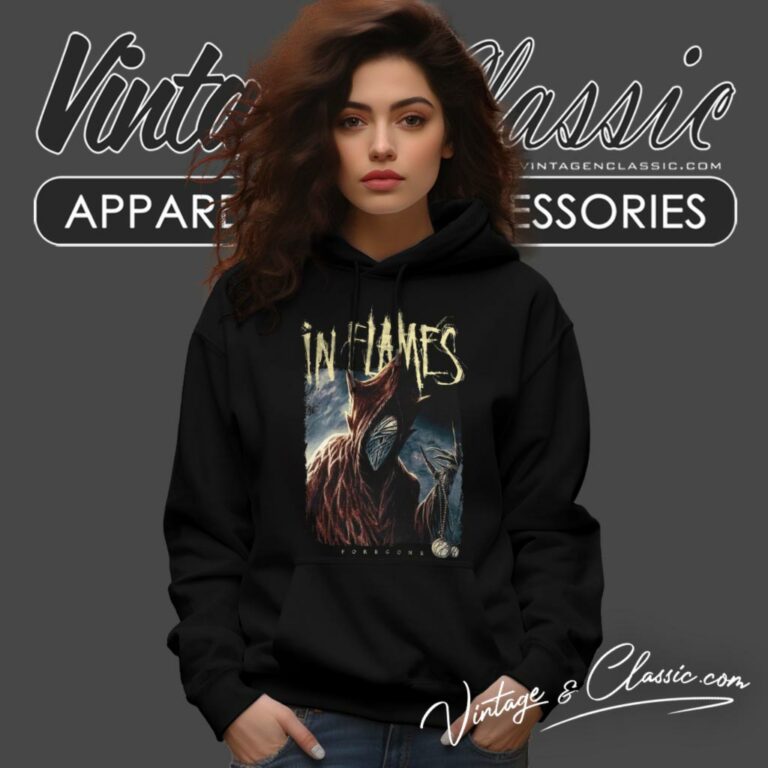 In Flames Foregone Hoodie In Flames Foregone Hoodie