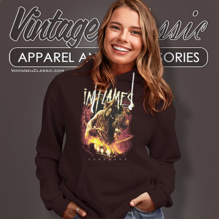 In Flames Foregone Space Hoodie In Flames Foregone Space Hoodie