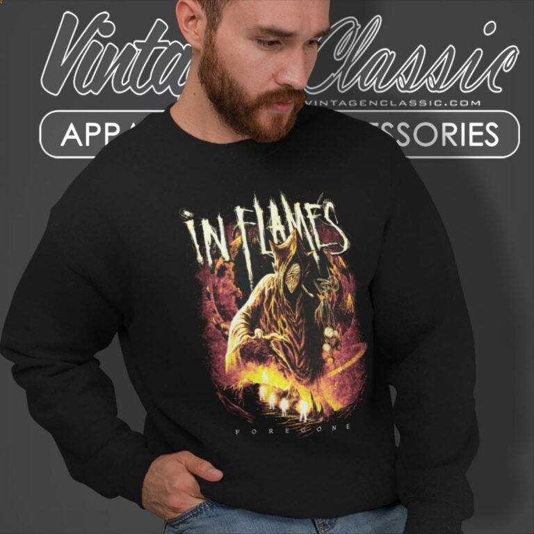 In Flames Foregone Space Sweatshirt In Flames Foregone Space Sweatshirt