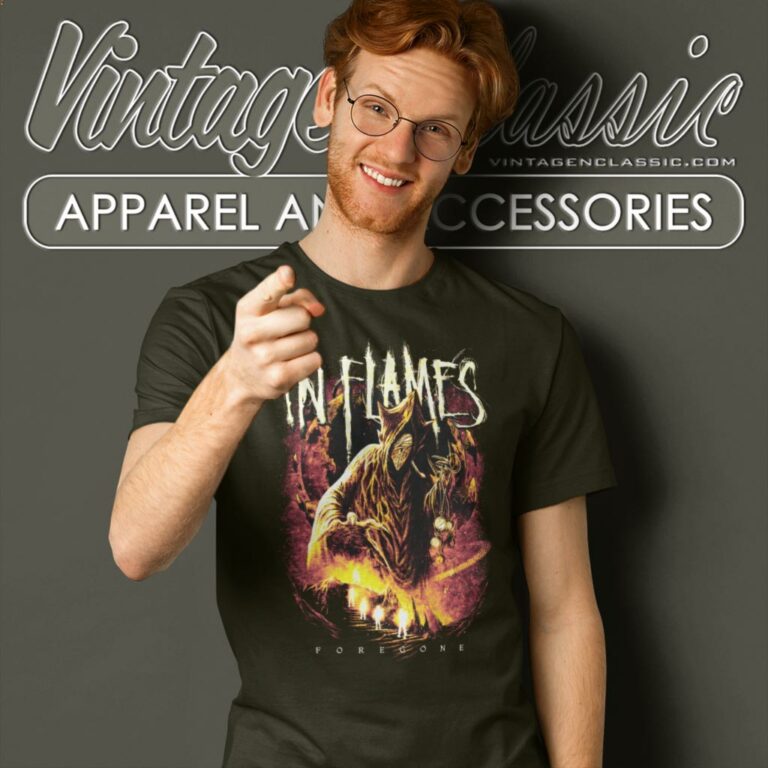 In Flames Foregone Space T Shirt In Flames Foregone Space T Shirt