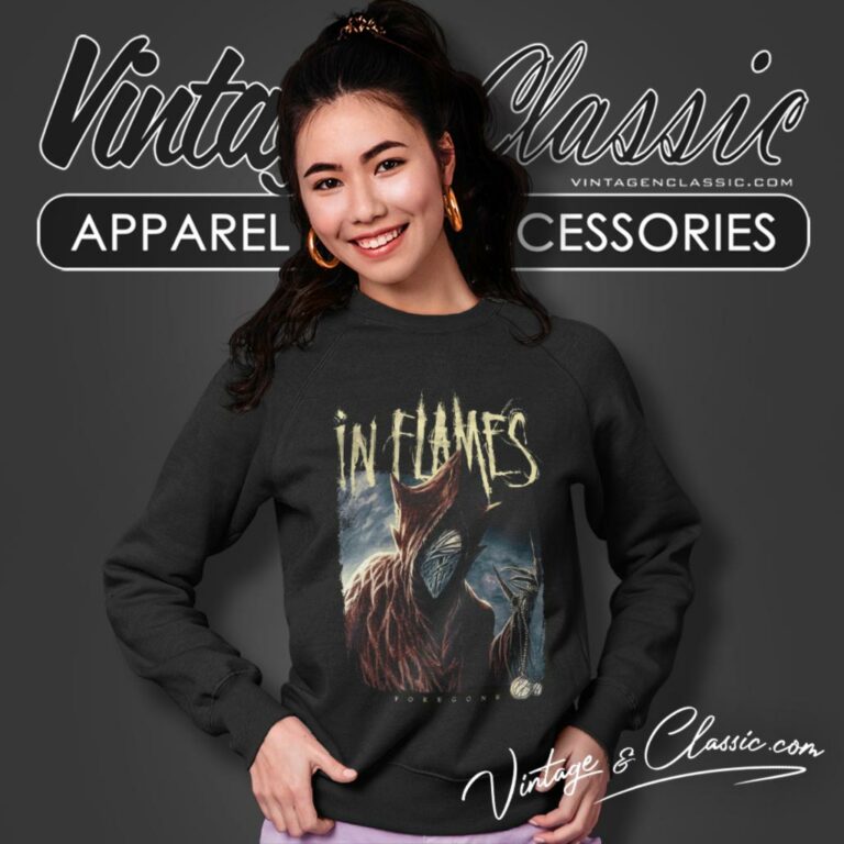 In Flames Foregone Sweatshirt In Flames Foregone Sweatshirt