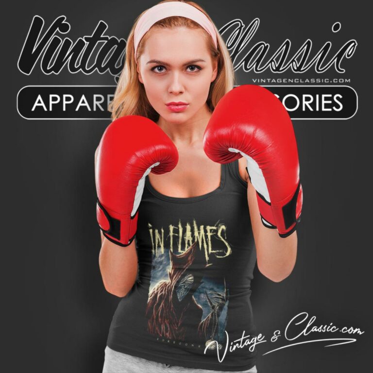 In Flames Foregone Tank Top Racerback In Flames Foregone Tank Top Racerback