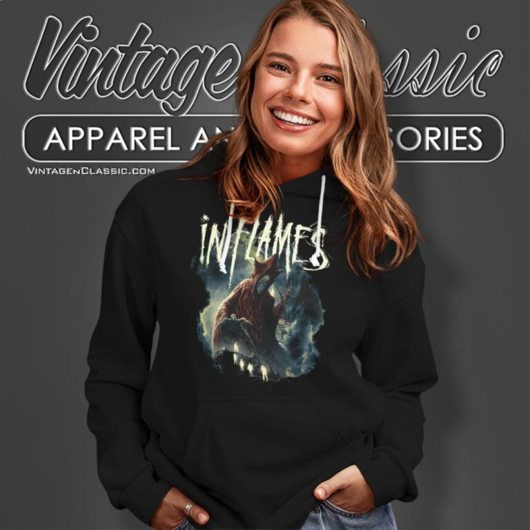 In Flames Foregone Tracklist Hoodie In Flames Foregone Tracklist Hoodie