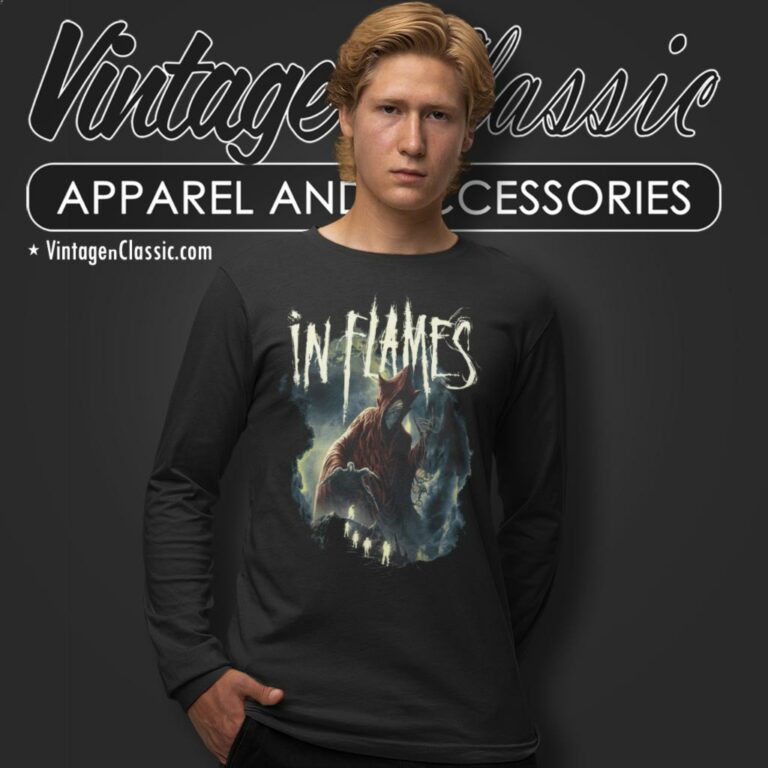 In Flames Foregone Tracklist Long Sleeve Tee In Flames Foregone Tracklist Long Sleeve Tee