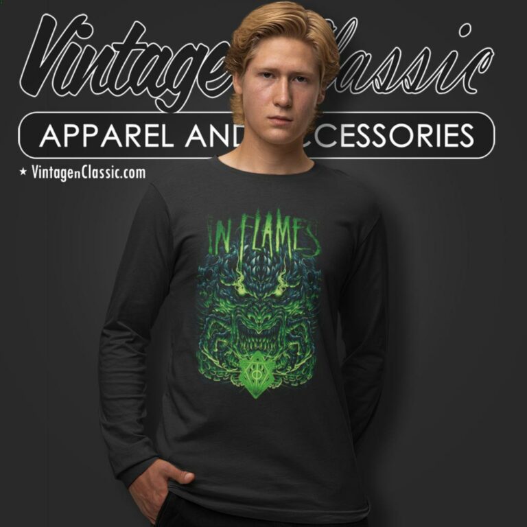 In Flames Hatred Connected Long Sleeve Tee In Flames Hatred Connected Long Sleeve Tee