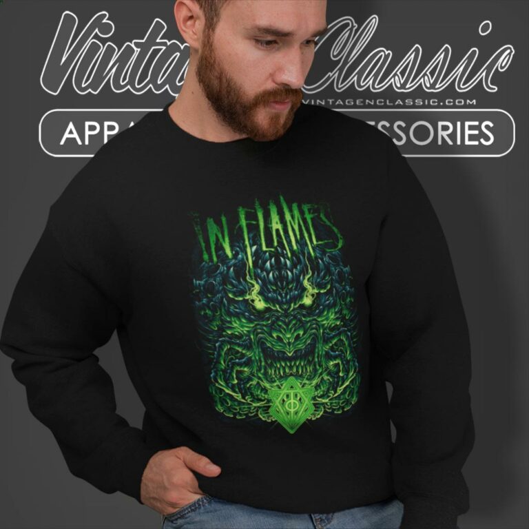 In Flames Hatred Connected Sweatshirt In Flames Hatred Connected Sweatshirt