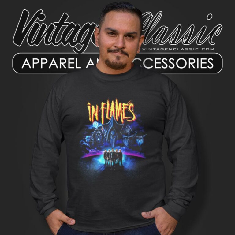 In Flames Jester Squad Long Sleeve Tee In Flames Jester Squad Long Sleeve Tee