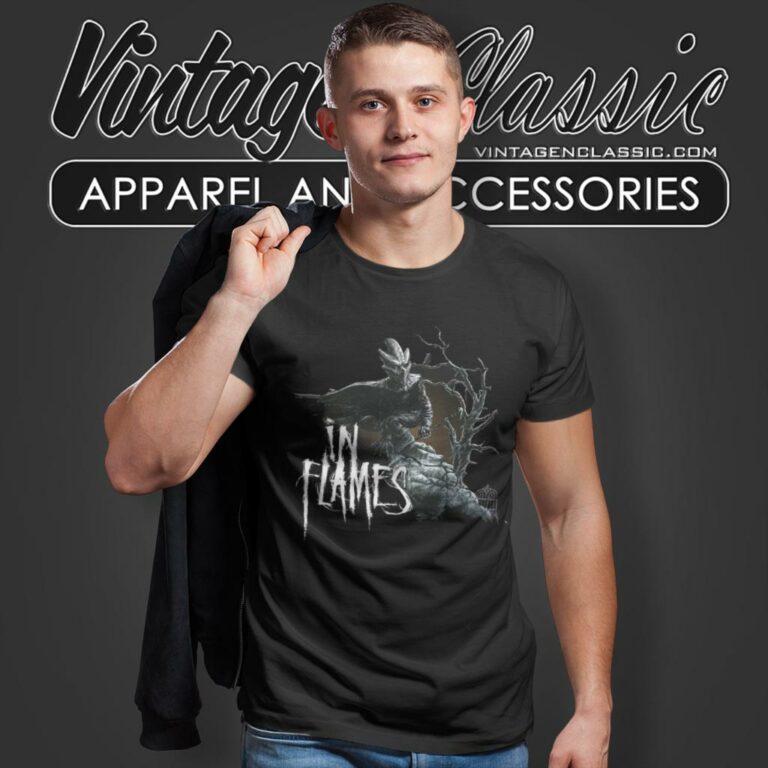 In Flames Masked T Shirt In Flames Masked T Shirt