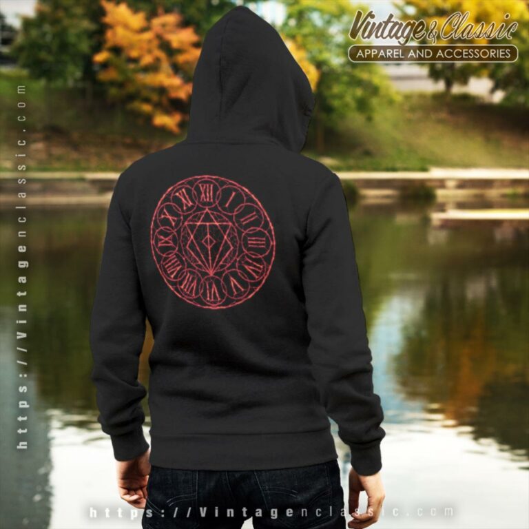 In Flames Mother Time Backside Hoodie In Flames Mother Time Backside Hoodie