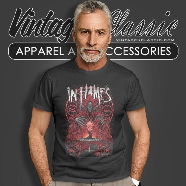 In Flames Mother Time T Shirt In Flames Mother Time T Shirt