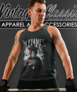 In Flames Shirt At The End Tank Top Racerback