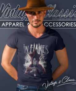 In Flames Shirt At The End V Neck TShirt